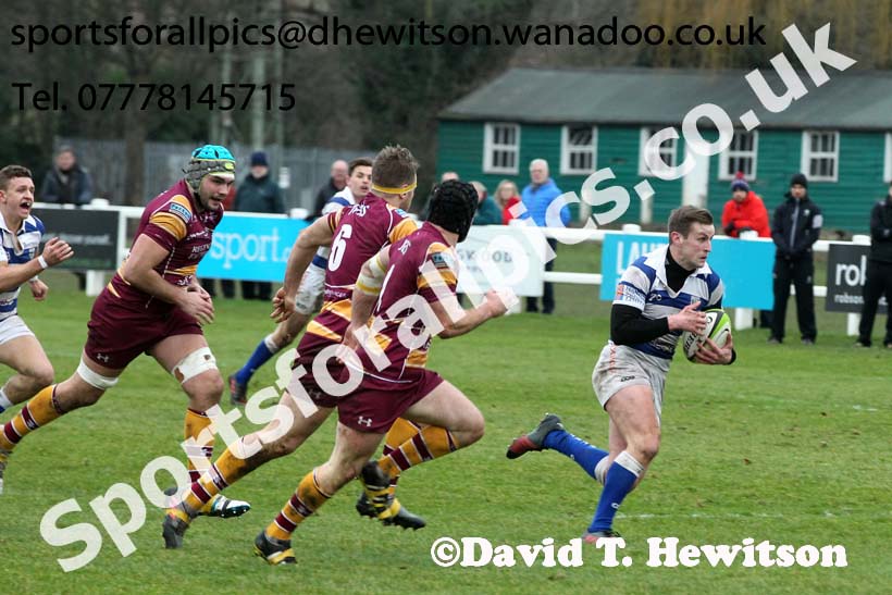 Tynedale v Sedgley Park, Tynedale Park, Corbridge, Northumberland. Photo: David T. Hewitson/Sports for All Pics